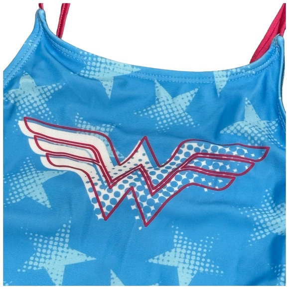XS - Wonder Woman DC Comics - Girls One Piece Swim Suit NEW - Picture 2 of 6